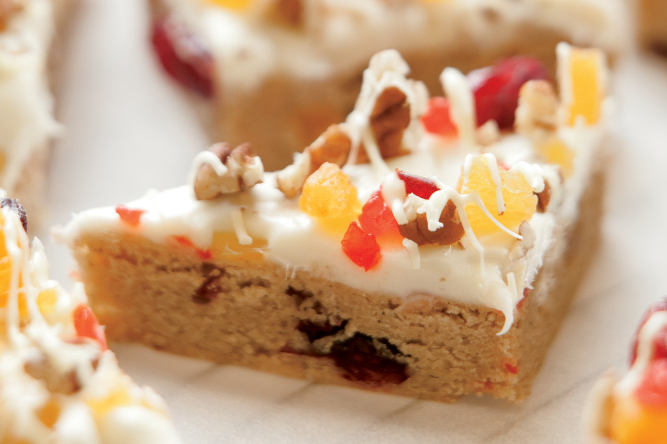 Fruitcake Bars