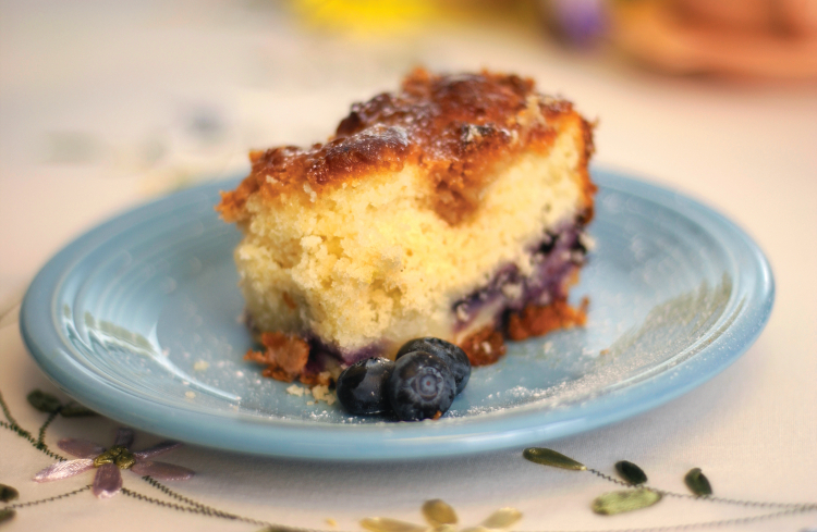 Blueberry Buckle Coffeecake