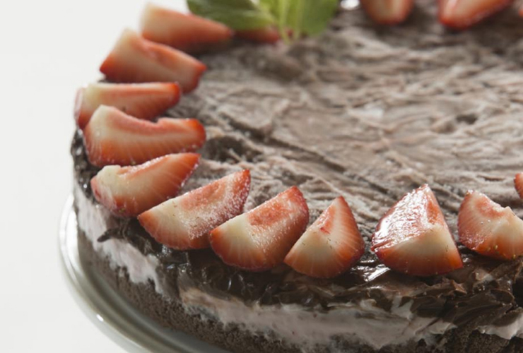 Berry Cheesecake Freezer Tart Recipe