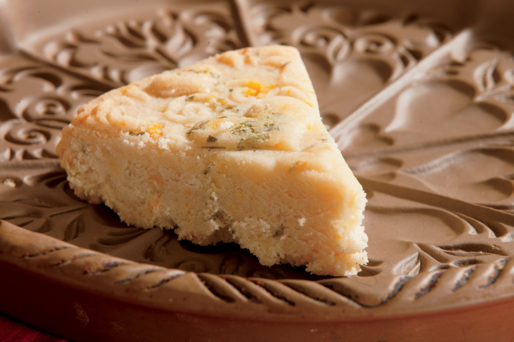 Orange and Rosemary Shortbread