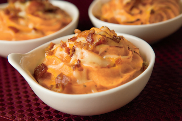 Savor Sweet Potato Casserole with Bacon Recipe