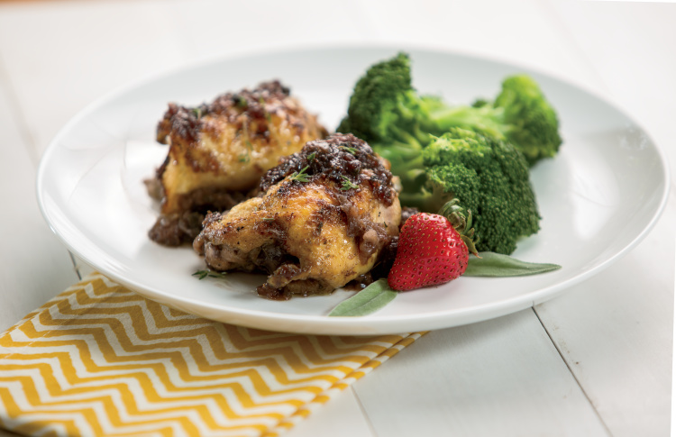 Theo's Strawberry Chicken