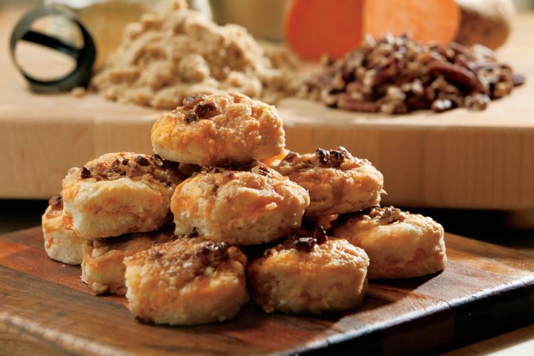 Sweet Potato Casserole Biscuits recipe