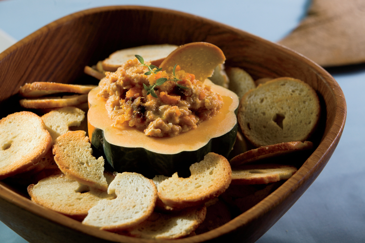Chunky Roasted Fall Vegetable Dip