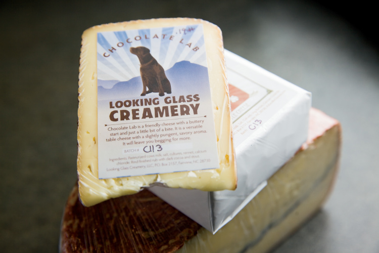 Looking Glass Creamery handmade cheese and traditional goat's milk caramel