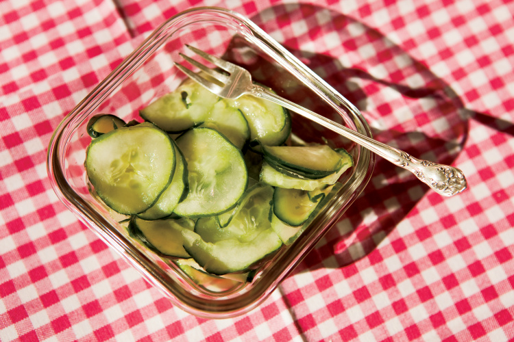 pickles in a glass jar
