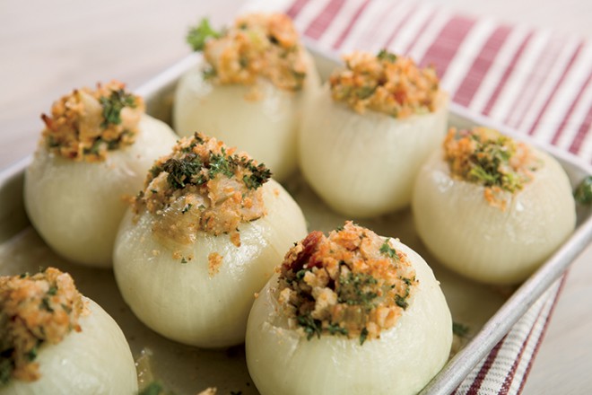Baked Stuffed Onions