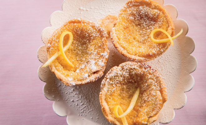 Mini Lemon Chess Pies recipe with eggs