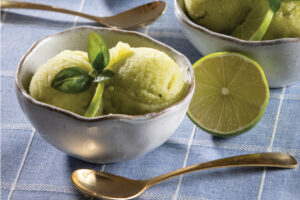 Cucumber-Sweet Basil Sorbet