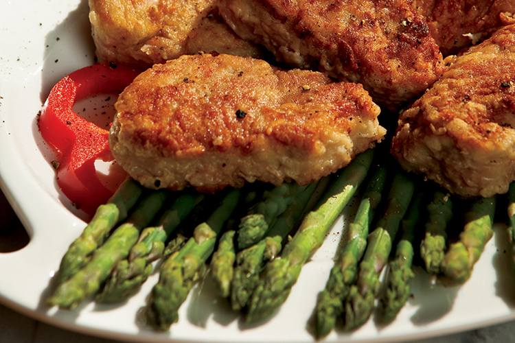 Pork Medallions and Asparagus recipe