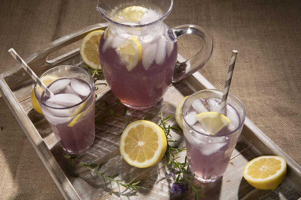 Sparkling Lavender Lemonade