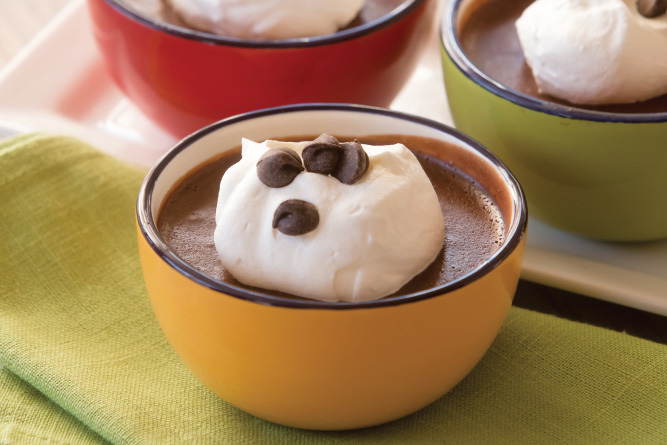 Peanut Butter Chocolate Pots de Creme