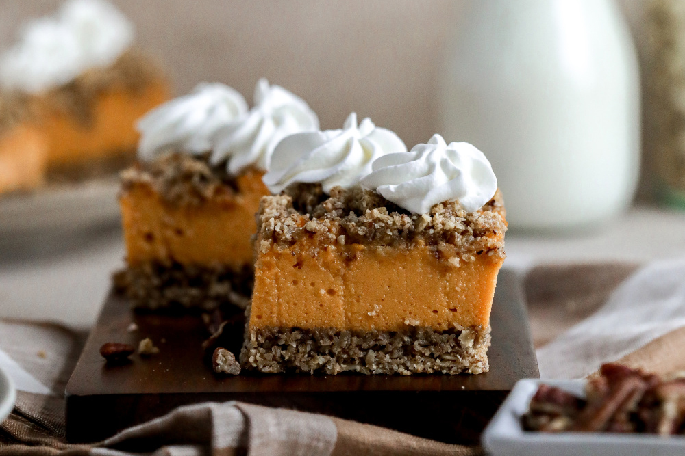 Sweetpotato Pie Squares