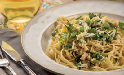 Linguini with Clams and Italian Parsley