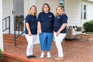 Sisters Genny Bailey, Jill Ferrell Robertson and Gretchen Jenkins revamped their grandfather’s store into Ferrell Supply, a booming shopping spot.