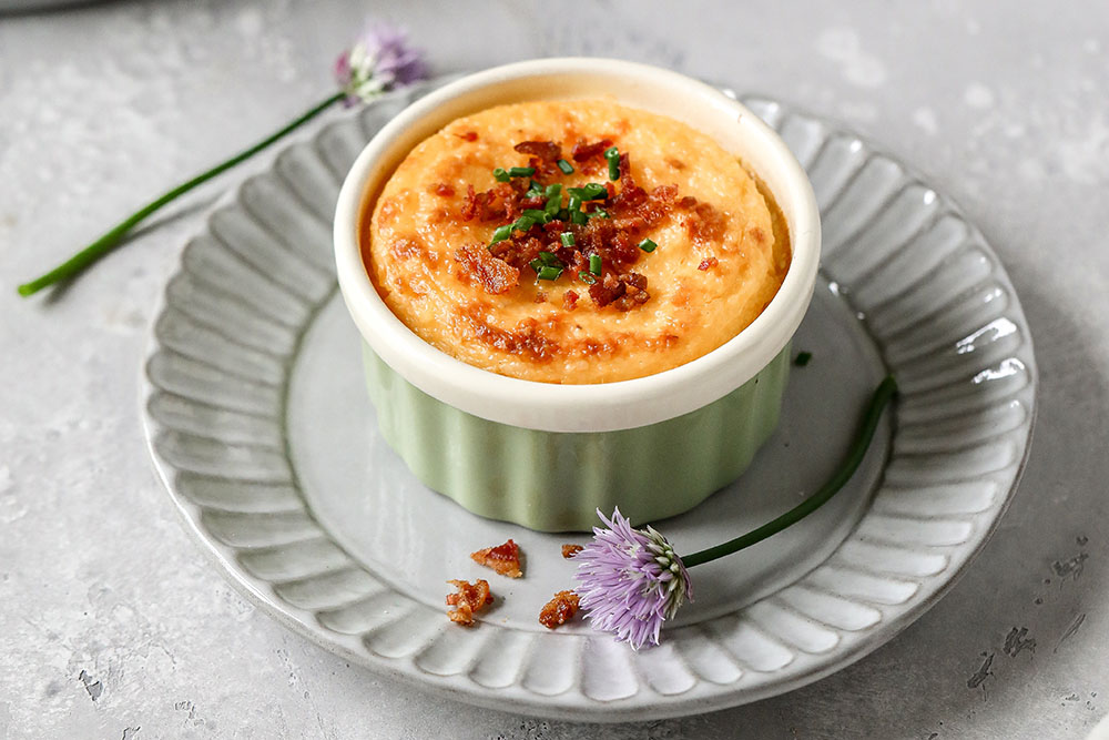 Mini Cheese Grits Casseroles