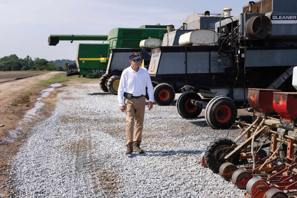 Don Lee is the owner of Garrett Wildflower Seed Farm in Smithfield.