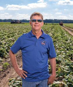 Seventh-generation North Carolina cucumber farmer Reggie Strickland