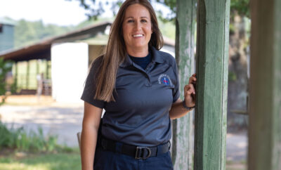 Olivia Wilson Ford is a fourth-generation farmer in Caldwell County. In addition to being a mom, selling produce, caring for animals and running an agritourism venue at her family's Johnny Wilson Farm, she also works as an EMT and paramedic, as well as a volunteer firefighter.