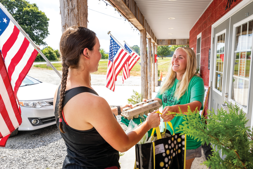 Located in Taylorsville, The Farmers’ Daughter has been offering CSA shares since 2009.