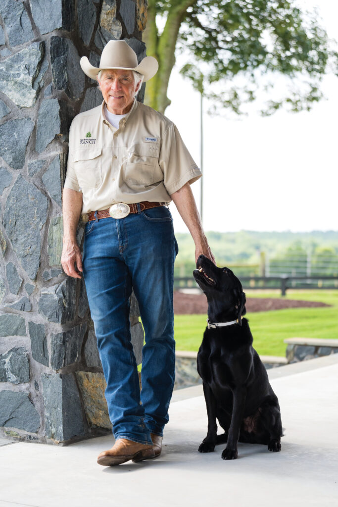 Fred Smith raises SimAngus cattle on his
ranch in Johnston County.