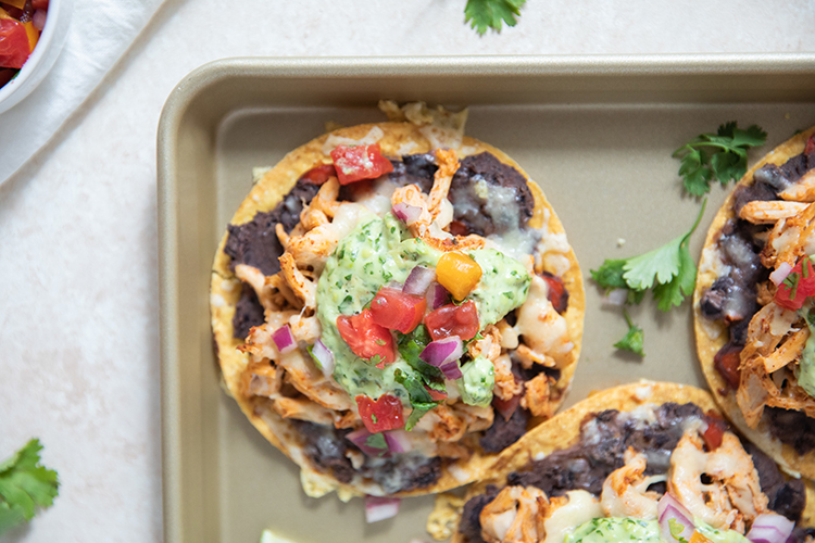 Chicken Tostada