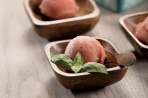 Watermelon Basil Ice