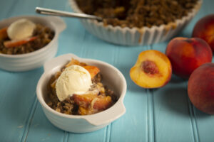 peach cobbler
