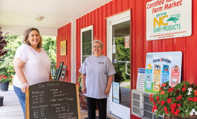 English Farmstead Cheese, Susan and Karen English
