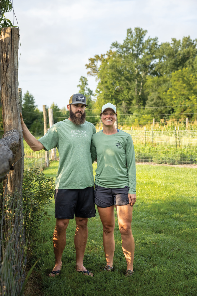 PiedmontFarmstead and produced 5,000 pounds of
produce on just half an acre last year.