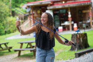 North Carolina trout; rainbow trout; Buck Creek Trout Farm