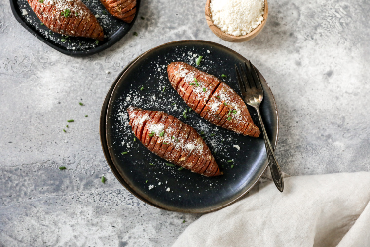 Hasselback Sweetpotatoes