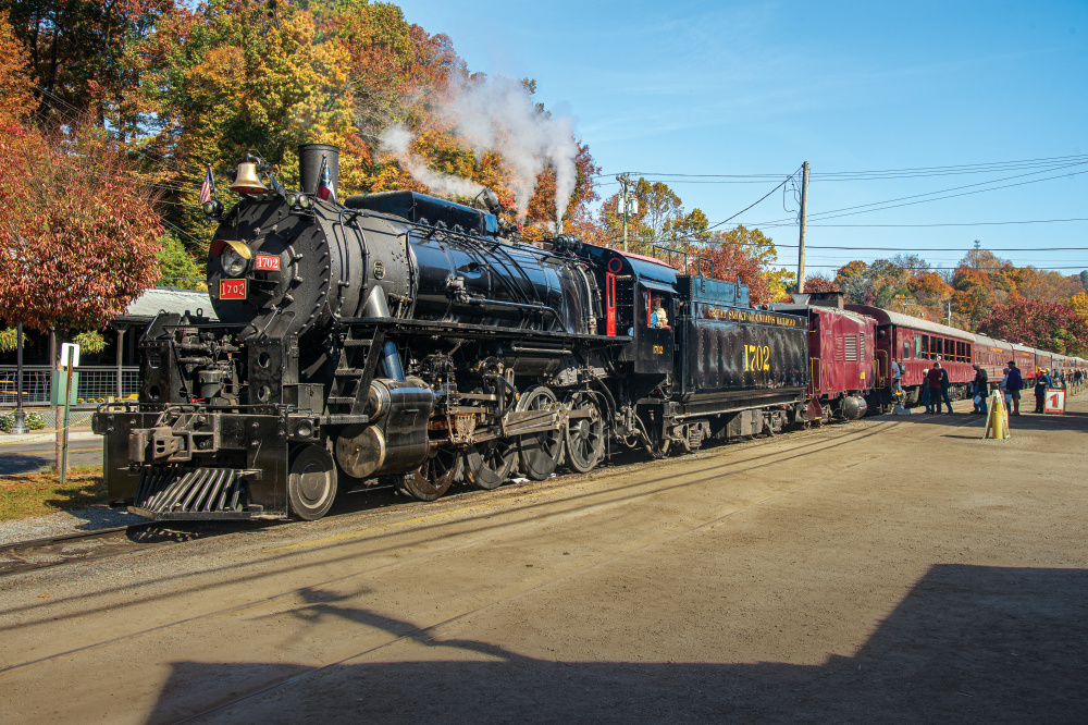 Great Smoky Mountains Railroad in Bryson City
