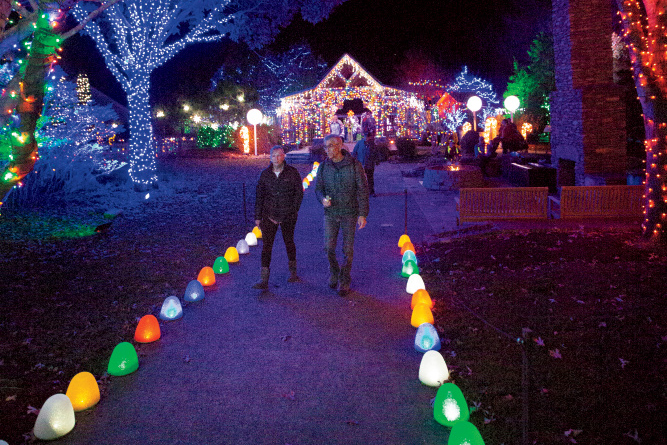 holiday light shows