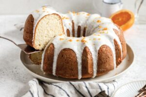 Buttermilk Citrus Bundt Cake with Orange Glaze