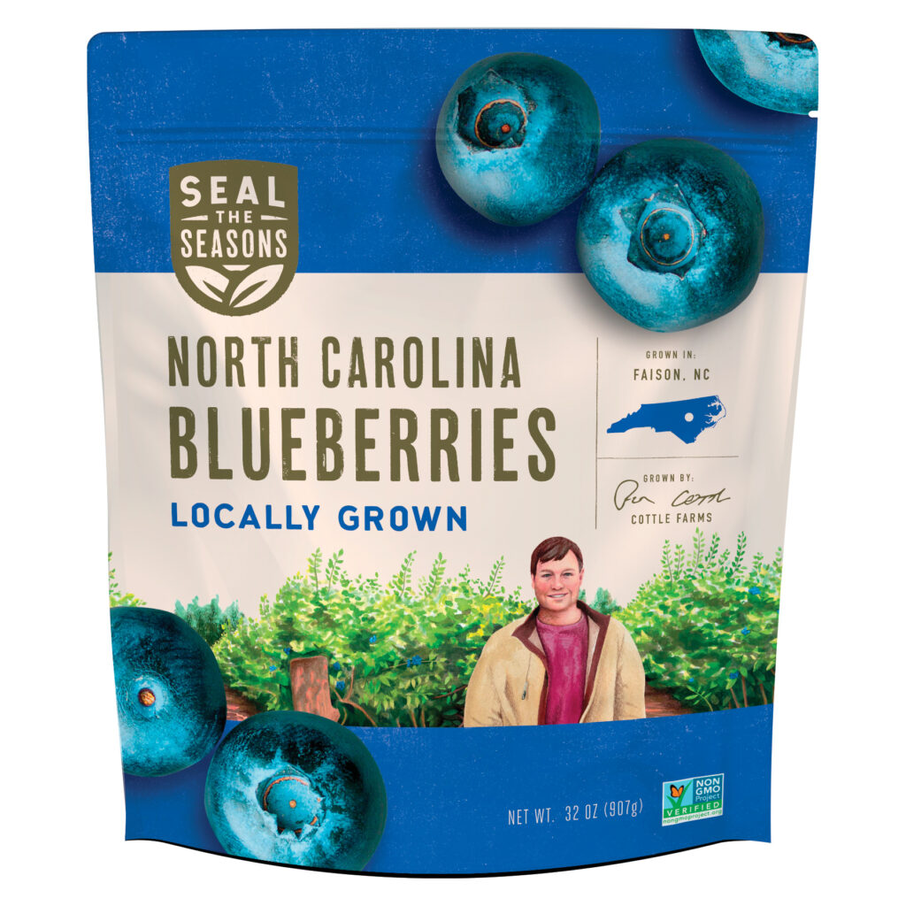 Seal the Seasons blueberries bag