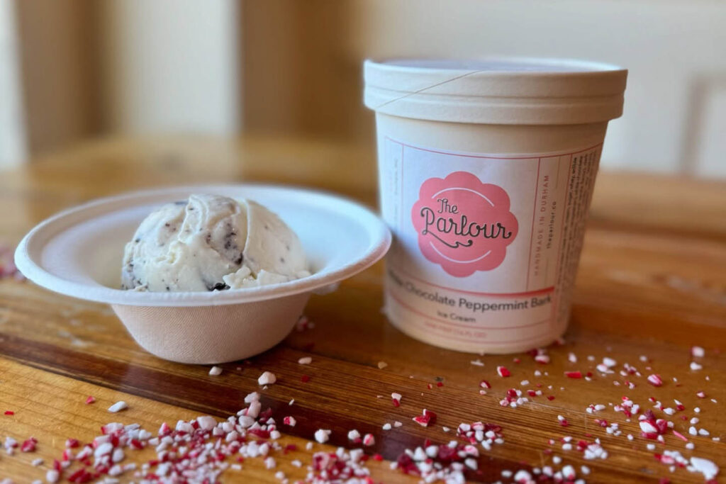 The Parlour; North Carolina Ice Cream shop