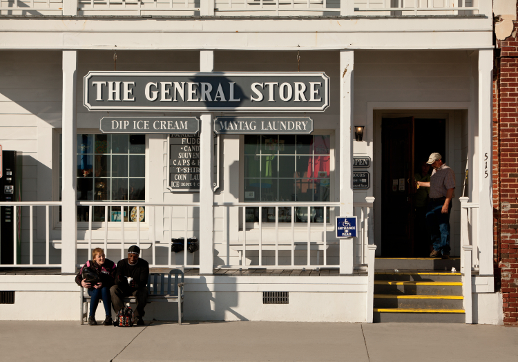 The General Store on Front Street in historic downtown Beaufort