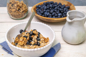 Blueberry Breakfast Porridge