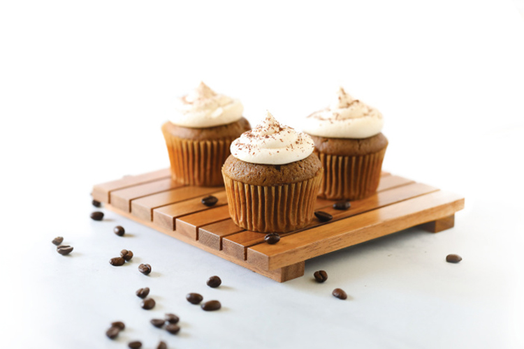 coffee recipes; cappuccino cupcakes