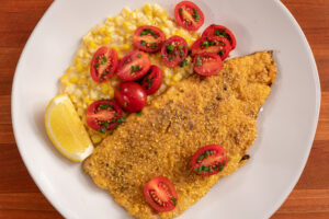 Cornmeal Crusted Trout recipe