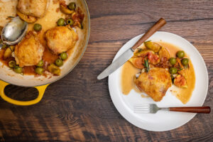 Pan-Seared Chicken Thighs with Fig Pan Sauce