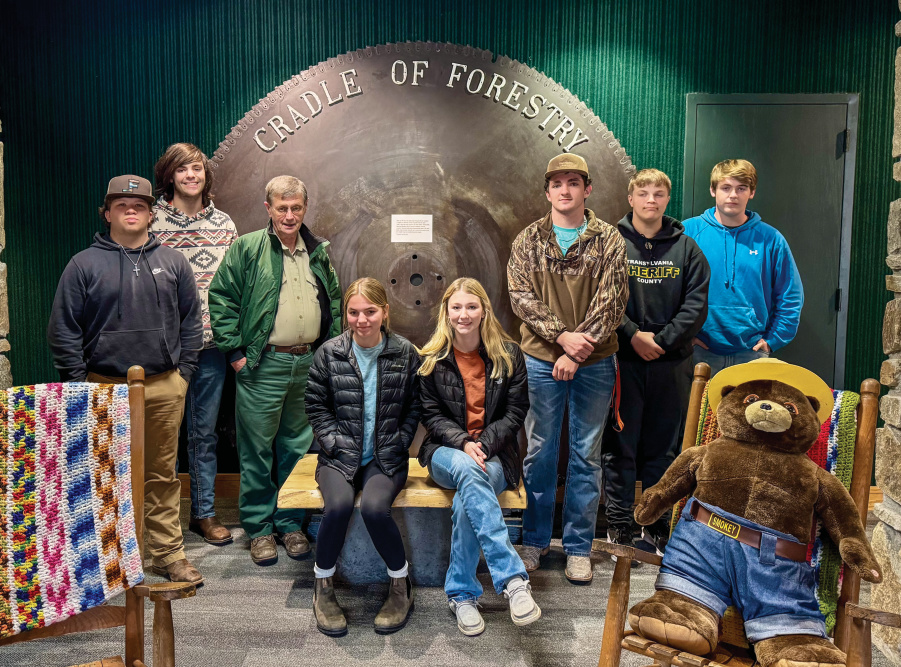Through the North Carolina Forestry Association’s partnership with North Carolina FFA, Rosman High School forestry students are able to get a Certified Forestry Worker credential.