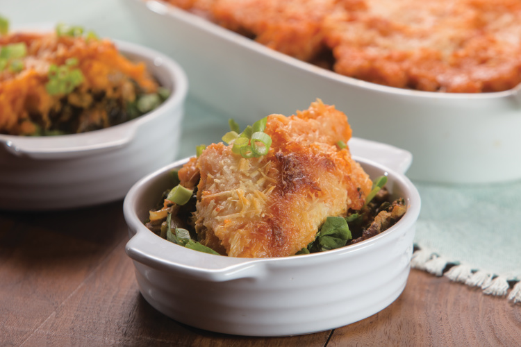 Sweet Potato and Turkey Shepherd's Pie