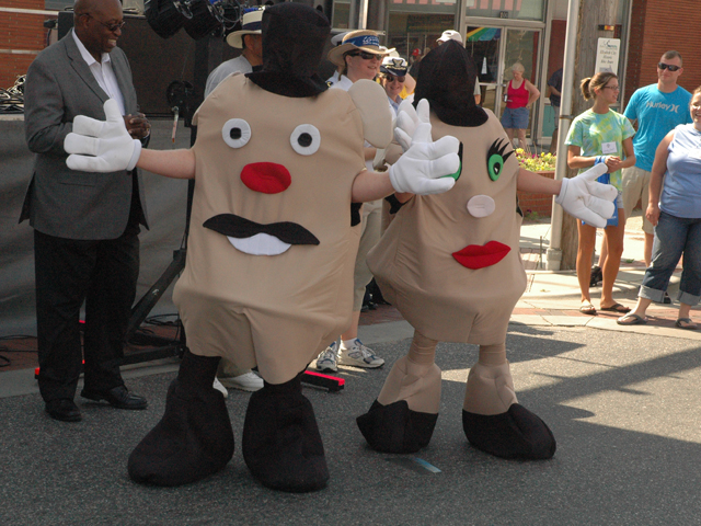 NC Potato Festival Mascots