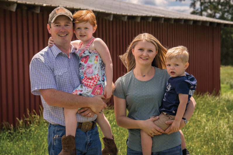 North Carolina Farm Bureau Young Farmers and Ranchers; Norwood family