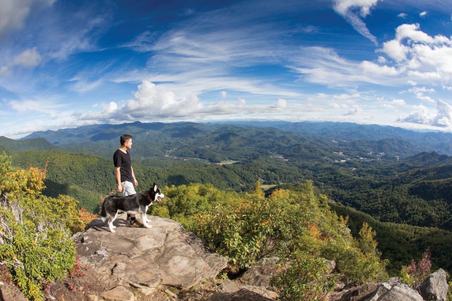 Pinnacle Park in Sylva