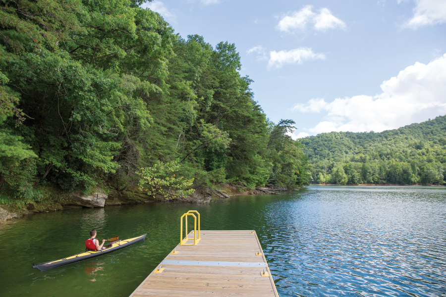 Wolf Lake near Sylva