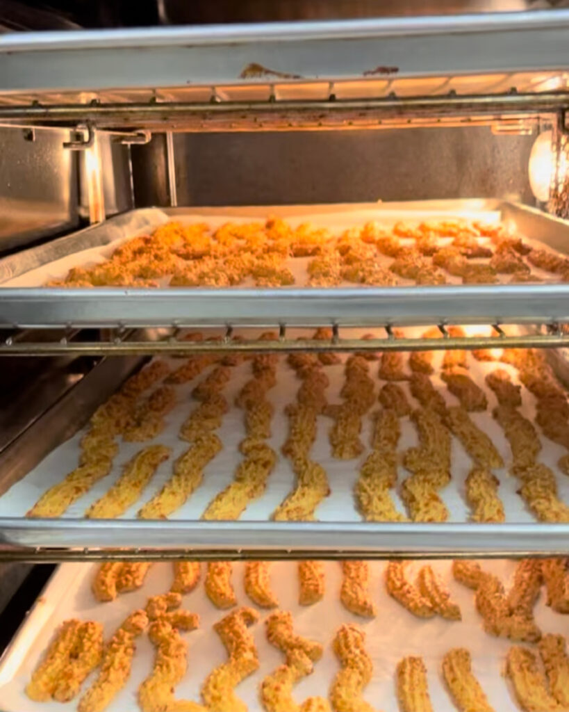 Savory Spoon Cheese straws