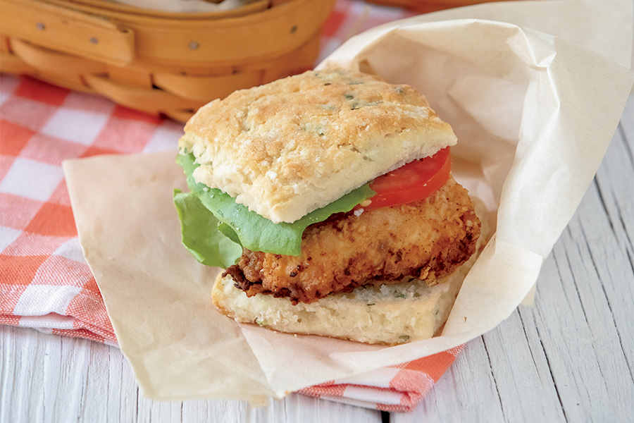Cold Fried Chicken Sandwich for Back-to-school recipes